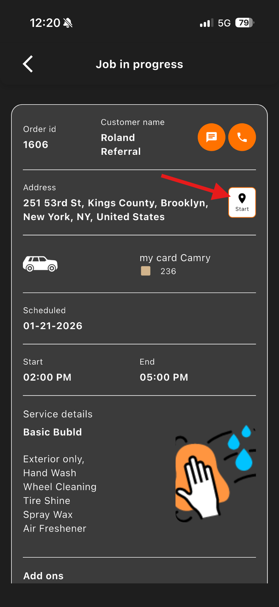 Navigate to Location